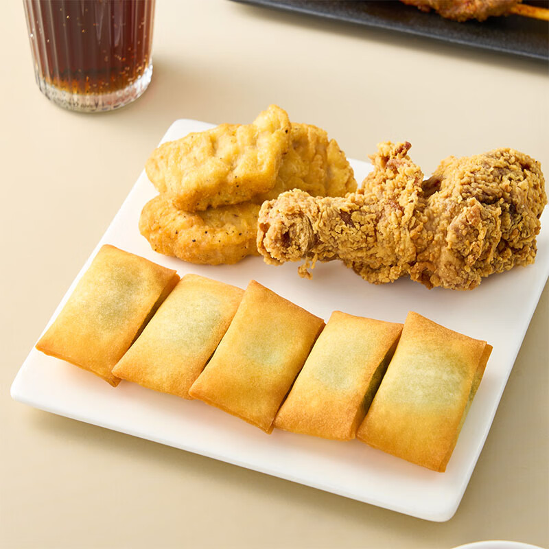 千味央廚面點半成品春卷芝麻球南瓜餅油炸小吃零食 5.6元