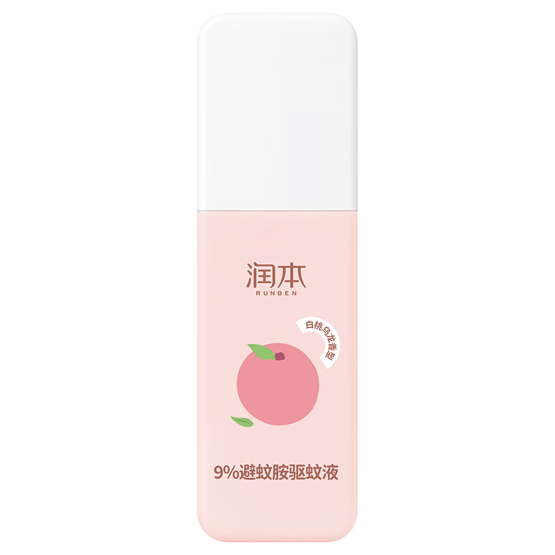 润本（RUNBEN）驱蚊喷雾 75ml 9.9元