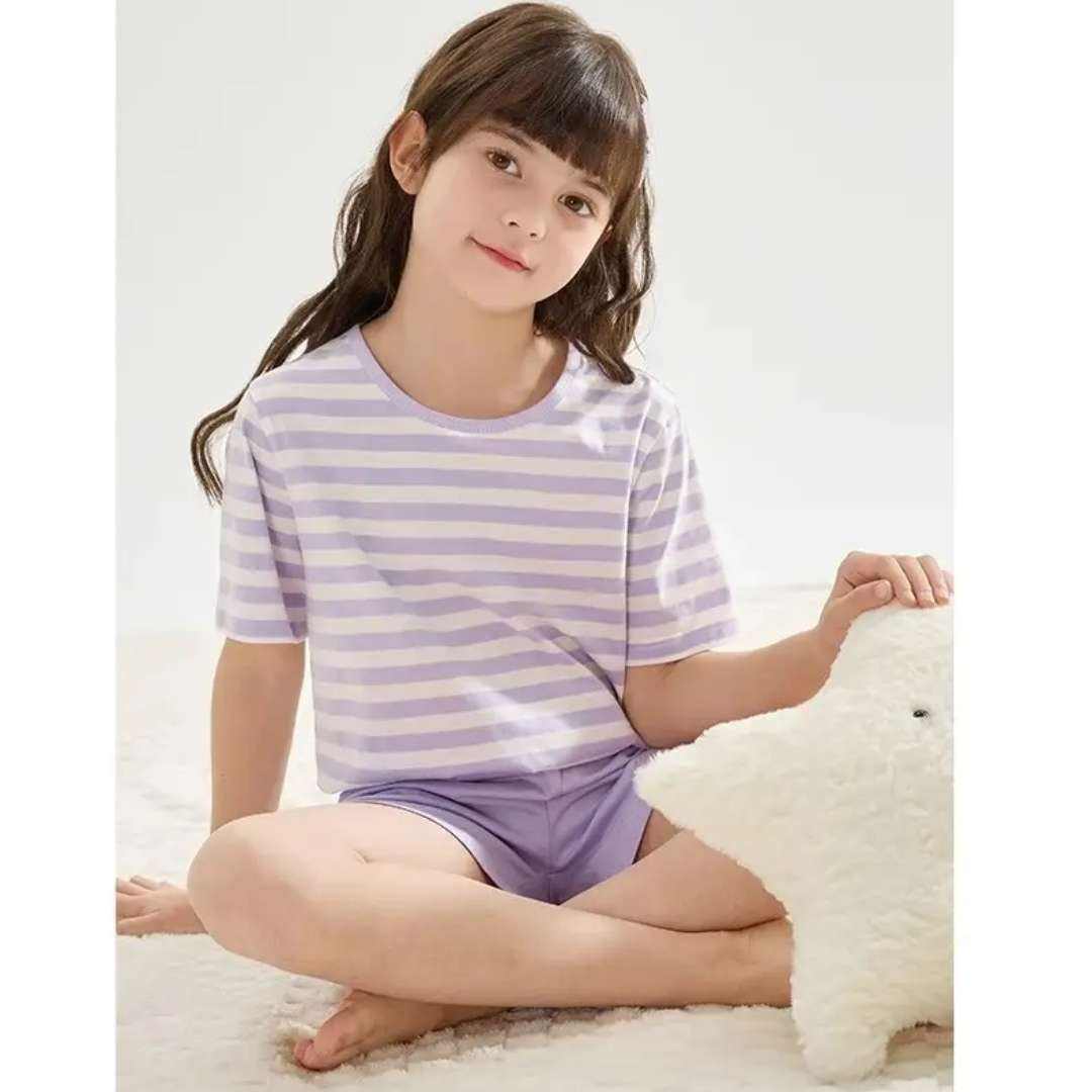 班納班納 女童 純棉家居服套裝 (上衣+褲子) 29.9元（需領(lǐng)券）