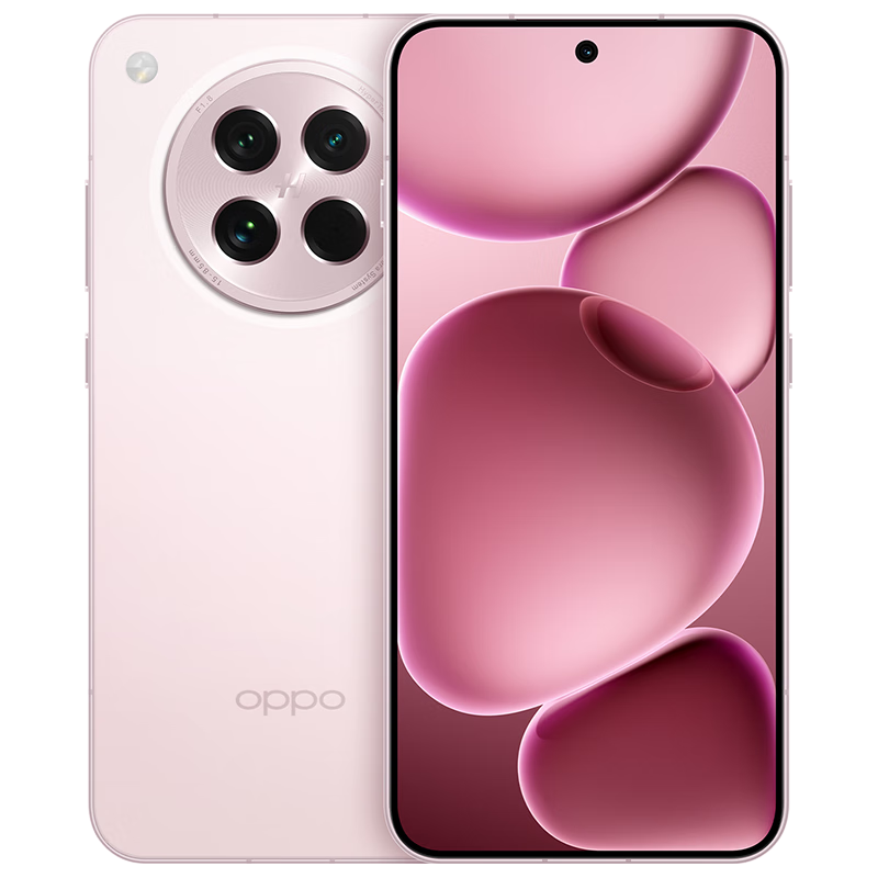 OPPO Find X8s 12GB+256GB 落樱粉 极窄四等边 天玑9400+ 哈苏人像 超长续航电池 AI 5G手机 国家补贴 4199元