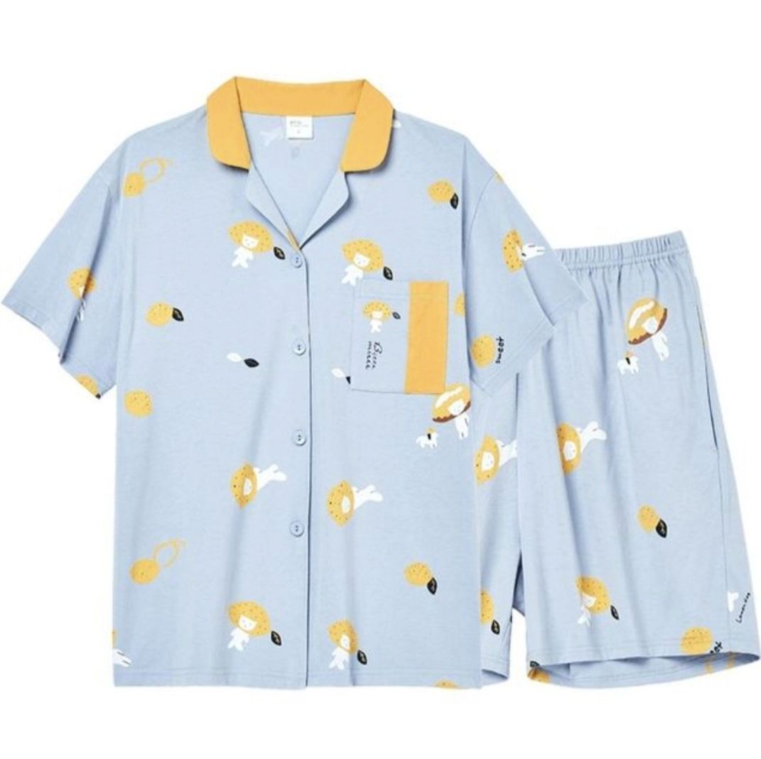 都市麗人 家居服套裝 短袖+短褲 38元