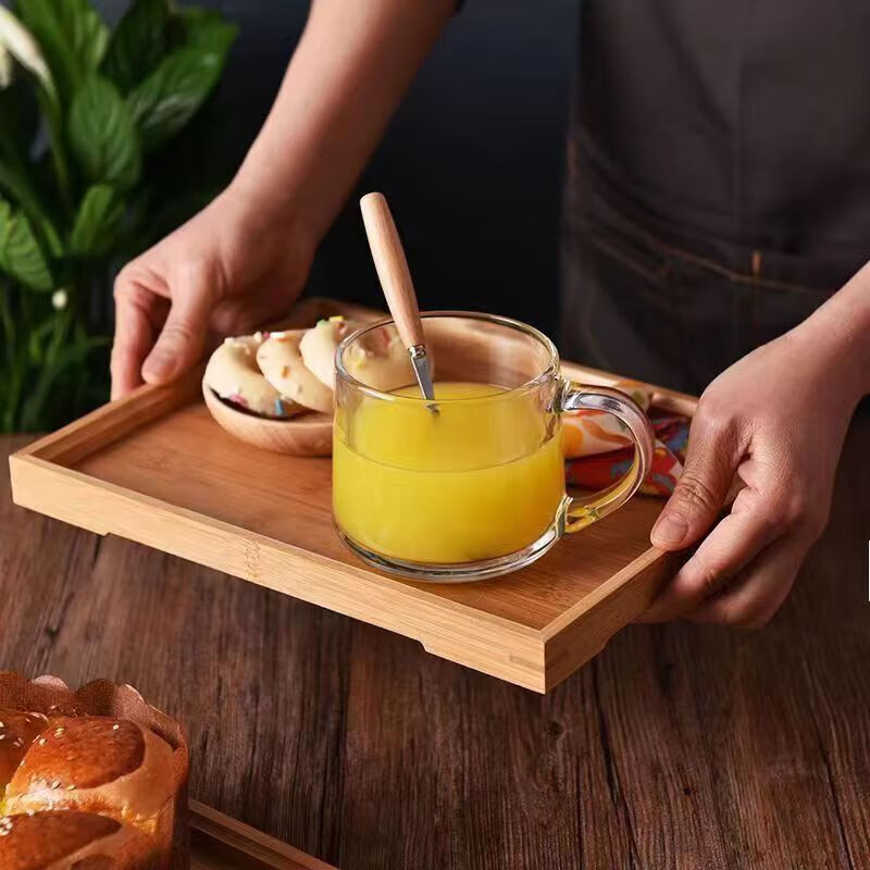玻璃飲水杯成人牛奶杯早餐大肚杯帶蓋勺加熱咖啡泡茶杯簡(jiǎn)約啤酒杯 簡(jiǎn)約杯 350ml 1只 1.1元