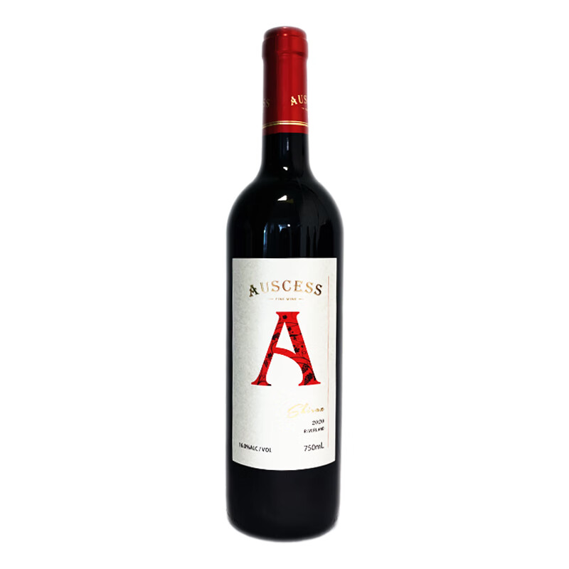 澳賽詩 紅A系列澳洲原瓶干紅葡萄酒 西拉子 750mL 1瓶 49元