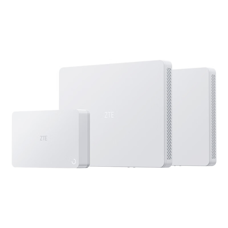 國家補貼：中興 星云系列 晴天PoE全屋路由 1母2子套裝 Wi-Fi 6 594.15元
