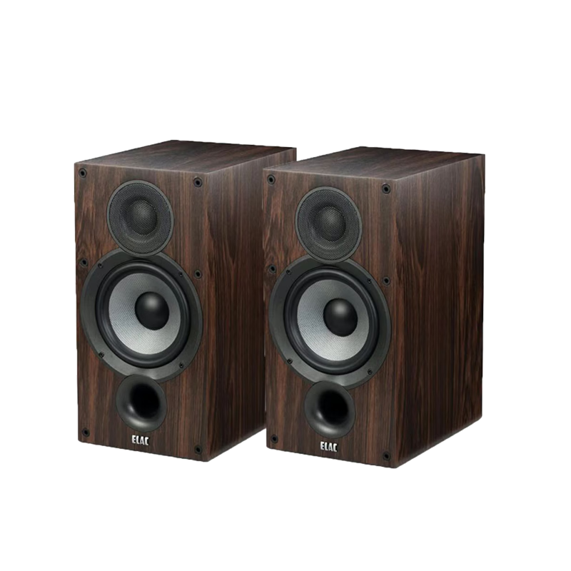 意力（ELAC） Debut2.0系列 DB62 無源書架音箱發(fā)燒級(jí)音響套裝桌面HIFI音響高保真 6.5寸 DB62胡桃木一對(duì) 2480元