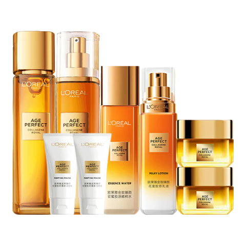 歐萊雅（LOREAL）套裝禮盒護(hù)膚品小蜜罐膠原水乳抗皺緊致保濕化妝品母親節(jié)禮物媽媽 小蜜罐水乳禮盒（實(shí)力推薦） 278元（需領(lǐng)券）