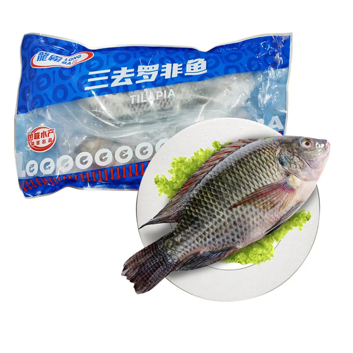 20點：國聯(lián) 三去羅非魚 700g*4條 凈重2.8斤 29.6元秒殺 折7.4元/條