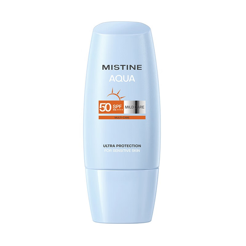 Mistine 蜜絲婷 物理呵潤(rùn)清透敏感肌防曬乳/霜40ml 15.27元（需買3件，需用券）
