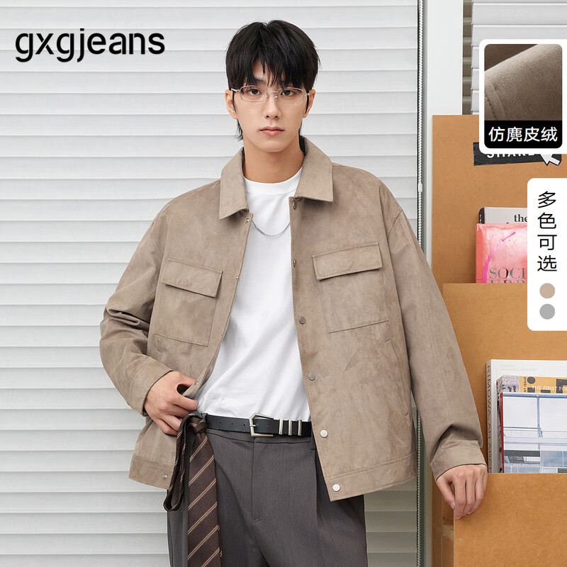 gxgjeans 夾克合集 76%棉（多種款式任選） 129元（雙重優(yōu)惠）