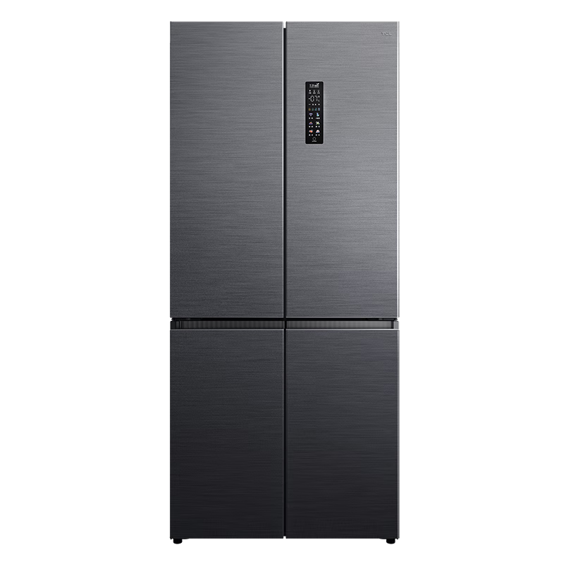 TCL 461升T9十字门58cm超薄平嵌冰箱宽幅变温杀菌除味一级能效双变频双循环底部散热家用冰箱以旧换新 R461T9-UQ 2069.29元（需领券）