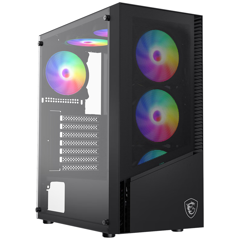 微星 i5 12400F/12600KF/RTX4060/4060Ti/RX6750GRE臺(tái)式組裝機(jī)黑神話配置一：12400F丨無顯卡 1649元