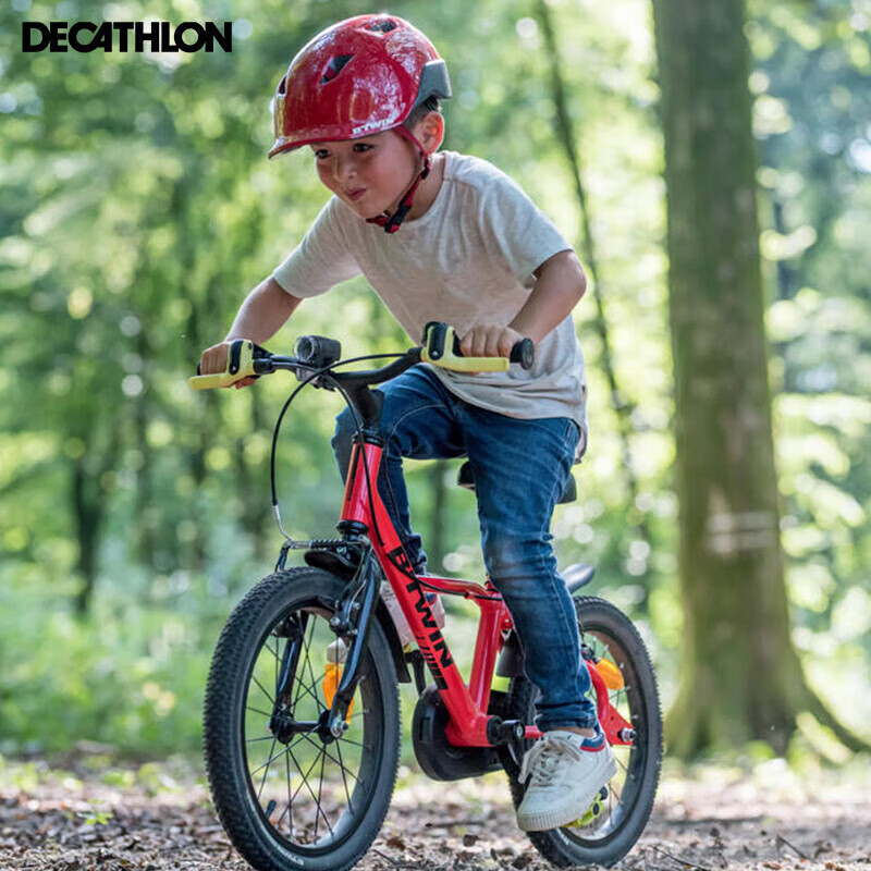 迪卡侬 DECATHLON 儿童自行车 8547757 16寸 红色 券后650元