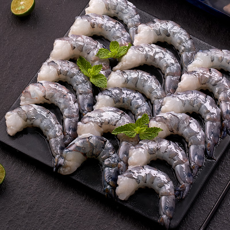 1號(hào)會(huì)員店 黑虎蝦仁600g(200g*3) 0添加保水劑 手工去蝦線 小包裝方便取食 64.21元