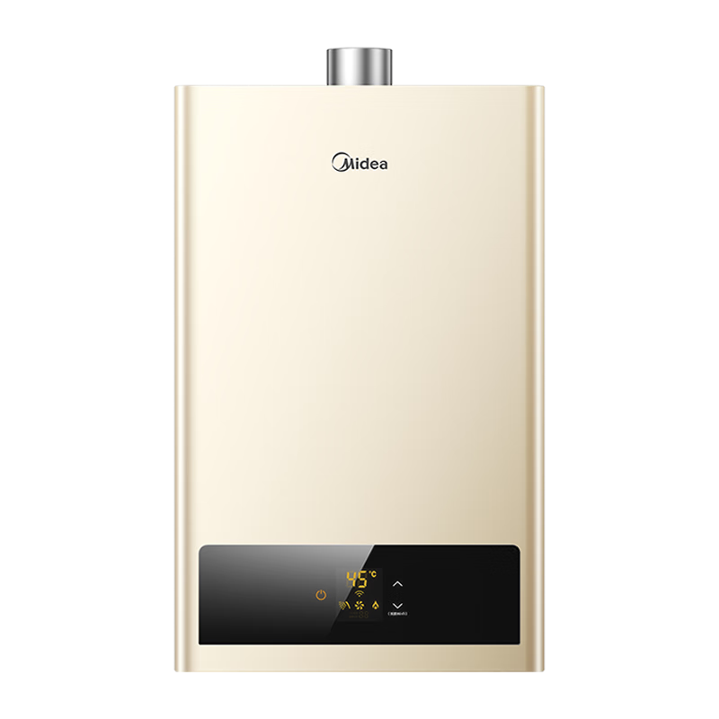Midea/美的 热水器 强排式燃气精准自适应控温 12L JSQ22-12HWA(T)  389.9元