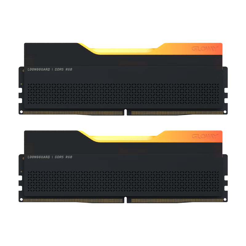 20点：光威（Gloway）48GB(24GBx2)套装 DDR5 6000 台式机内存条 龙武RGB系列 海力士M-die颗粒CL28 星空黑 974.11元