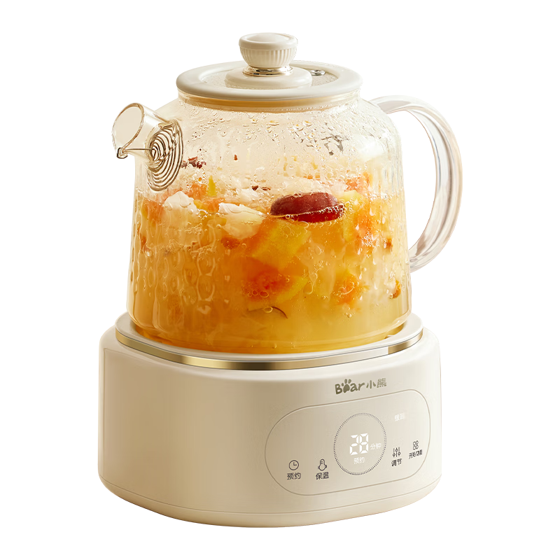 再降價(jià)、20點(diǎn)、PLUS會(huì)員：小熊 養(yǎng)生壺 YSH-P10Q7 1L 131.9元（需領(lǐng)券）