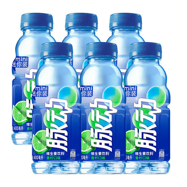 脈動 維生素運動飲料 青檸口味400ml*6瓶 7.9元包郵