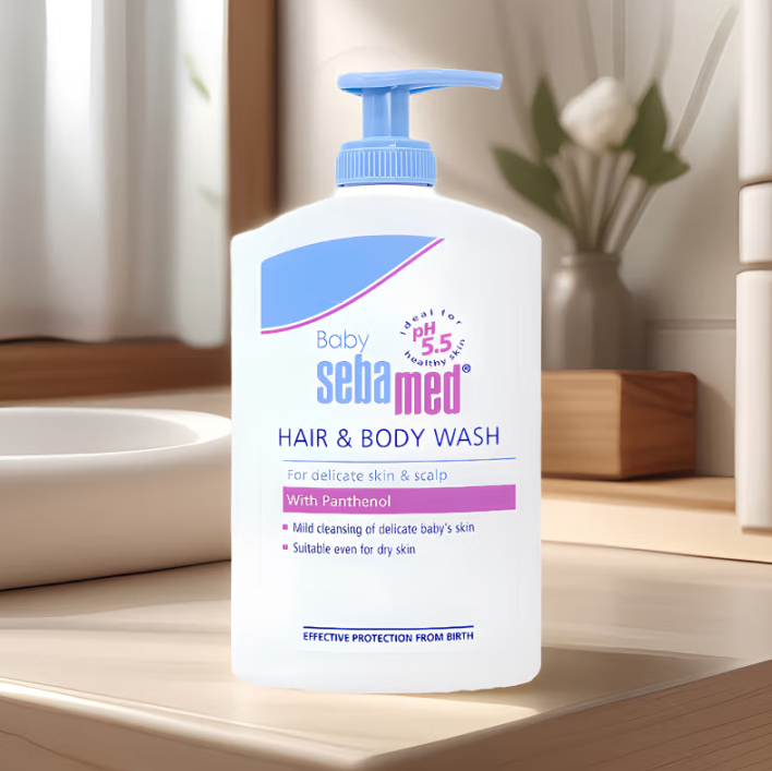 臨期白 菜！Sebamed 施巴 洗發(fā)水&沐浴露二合一 400ml ￥22.9