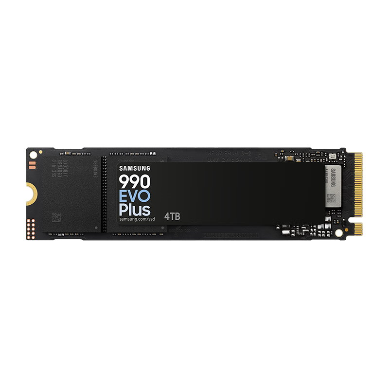 plus三星 4TB SSD固態(tài)硬盤 M.2接口(NVMe協(xié)議PCIe4.0*4/5.0*2)讀速7250MB/S 990 EVO Plus 1739.51元（需領券）