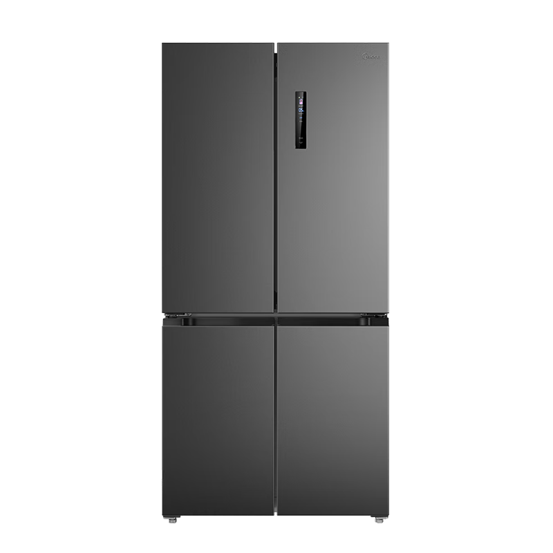 PLUS會員：美的 MR-666WSPZE 風(fēng)冷十字對開門冰箱 635L 炭灰-月夜 3145.79元（需領(lǐng)券）