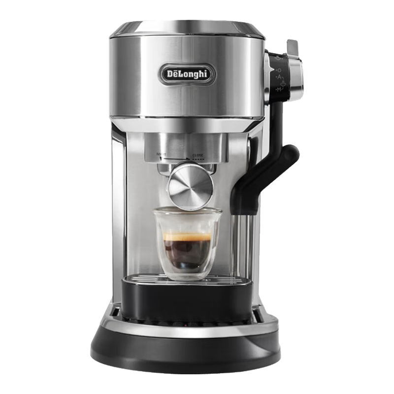 PLUS会员：Delonghi 德龙 半自动咖啡机 EC950.M 银色 1581.3元包邮