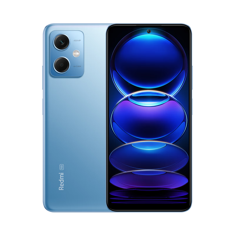 再降價、PLUS會員、需國補：小米 Redmi/紅米 Note12 手機 驍龍4 時光藍 8G+256G 633.26元包郵