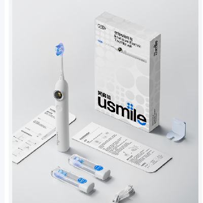 PLUS會員：usmile笑容加 智能電動牙刷 Y30 冰川白 244.52元包郵（需領券）