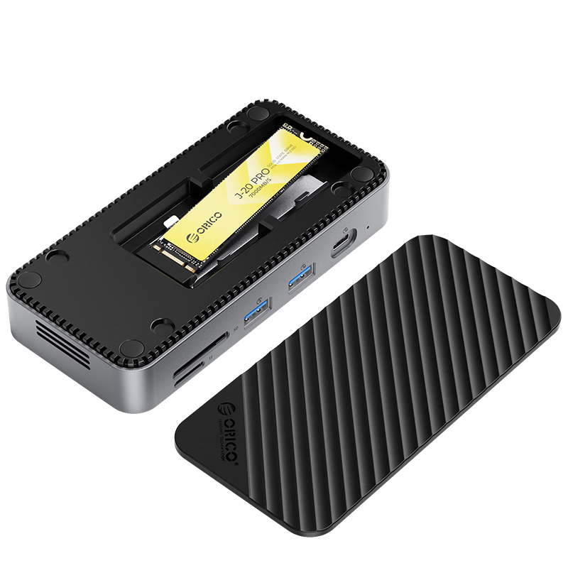 plus：奥睿科（ORICO）硬盘扩展坞 type-c M.2固态硬盘盒 USB3.2高速桌面拓展坞HDMI转换器 269.54元（需领券）
