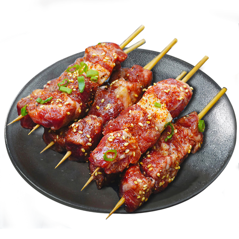 plus：宝润德 安格斯牛肉小串 100串 2.4斤*2件+凑单 135.14元(67.57元/100串)