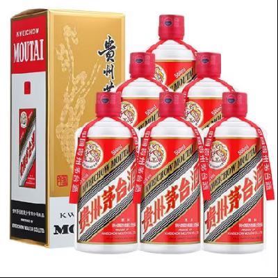plus会员：茅台 飞天茅台 酱香型白酒 53度 500ml*6瓶 2023年 非原箱  13560元（充超市卡更低）