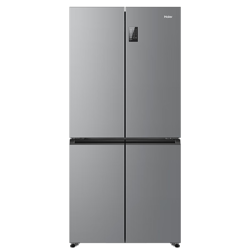 再降价、PLUS会员：Haier 海尔465 十字四开门冰箱 BCD-465WGHTDE9S9  1820.72元（直播间下单返50元）