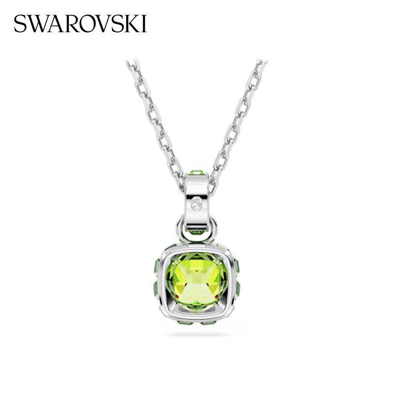 施华洛世奇 Birthstone 项链生辰石 八月 绿色 5651706 338元（双重优惠）