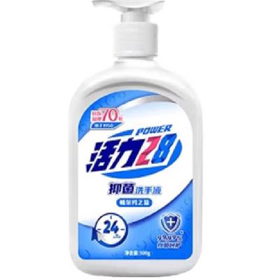 活力28 洗手液 500g 2件 6.8元（买一送一，合3.4元/件）