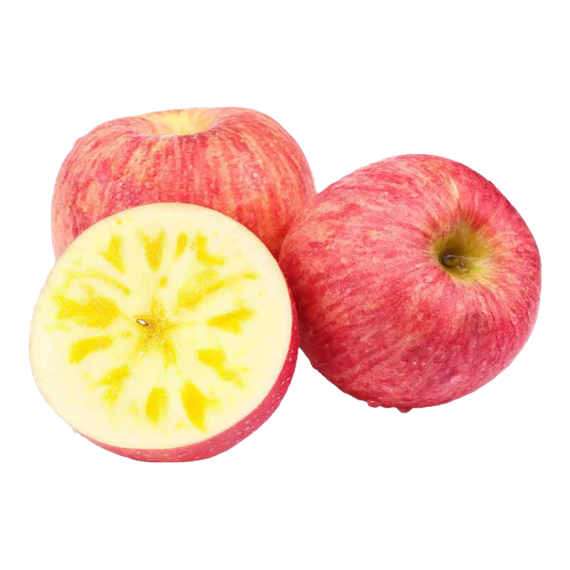京世澤 山東煙臺(tái)紅富士 脆甜應(yīng)季蘋(píng)果 大果4.5斤裝 果徑85-95mm 24.9元包郵（需用券）