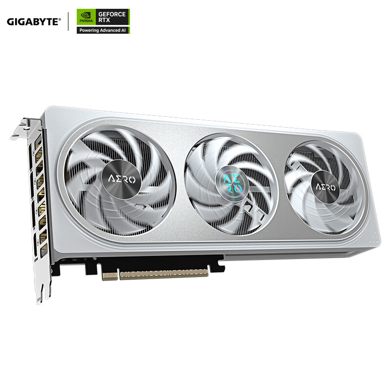 技嘉 5060Ti 8G顯卡 雪鷹 GeForce RTX 5060 Ti AERO OC 8G DLSS4 游戲電競設(shè)計AI電腦獨立顯卡 券后3380.51元