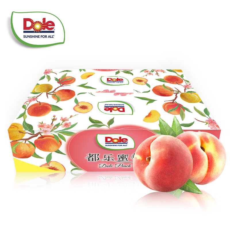Dole 山姆同款 云南小蜜桃 脆软两吃 甜蜜加倍 3斤装 单果80g 券后49.9元