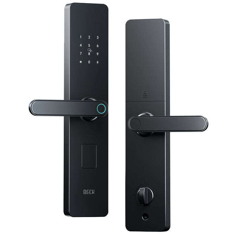 BECK博克智能門(mén)鎖家用指紋鎖入戶密碼鎖防盜智能電子鎖上門(mén)安裝V10 260元