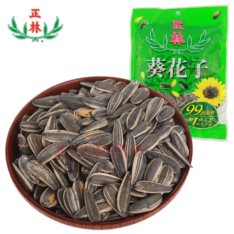 正林 葵花子250g/袋堅(jiān)果炒貨休閑零食小吃 券后1.18元