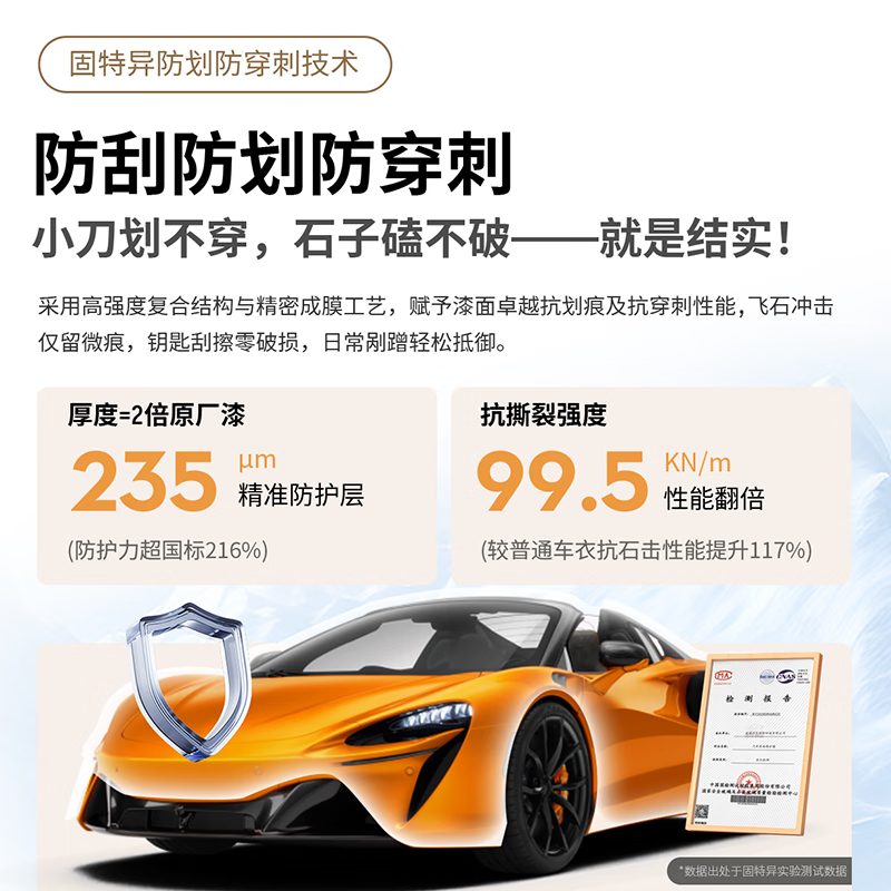 固特異 汽車隱形車衣 G900系列 券后4580元