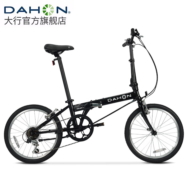 DAHON 大行 D6 折叠自行车 KBC061 黑色 20英寸 6速 券后1348元
