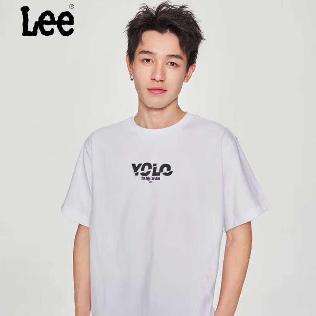 plus會員、首購：Lee 25新款男士100﹪純棉T恤、需湊單 57.35元+湊0.85元