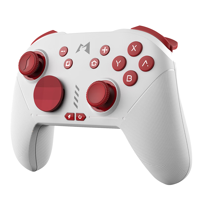 限地區(qū)、plus:魔派赤兔switch2/switch手柄【國(guó)家補(bǔ)貼15﹪】ns藍(lán)牙pro手柄steam無(wú)線游戲手柄HD震動(dòng)pc電腦 赤兔紅 142.34元（需領(lǐng)券）