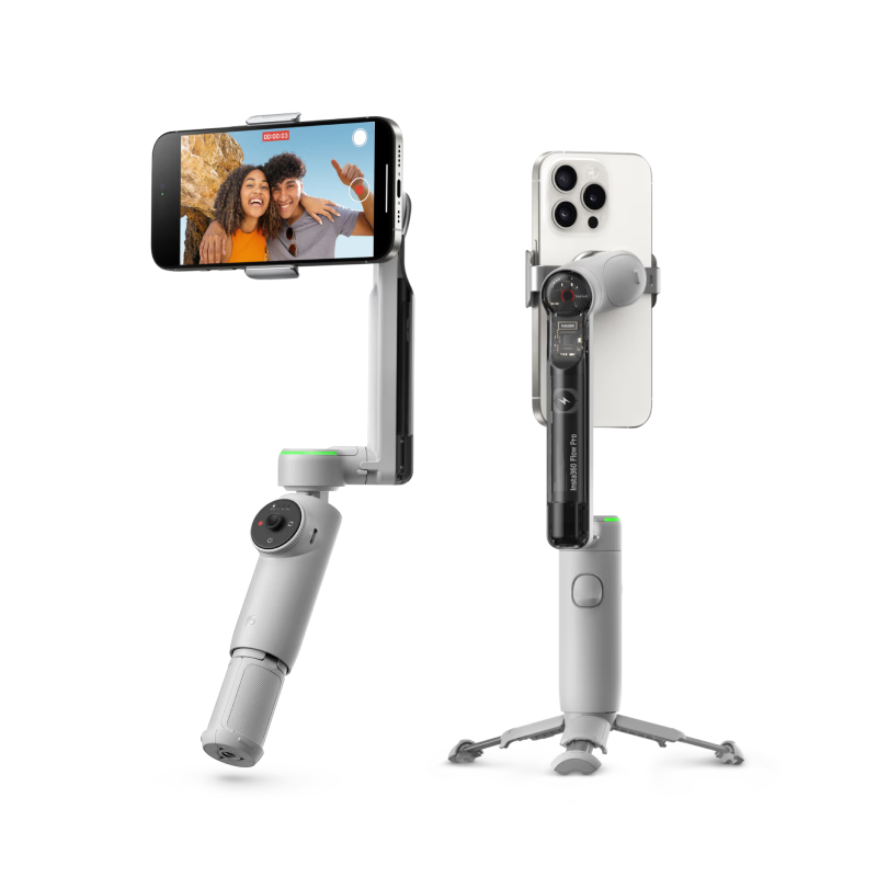 再降價(jià)、PLUS會(huì)員：（Insta360）影石Flow Pro 手機(jī)穩(wěn)定器 手持云臺(tái)智能跟拍防抖自拍桿三腳架便攜可折疊美顏神器 430.1元（需領(lǐng)券）