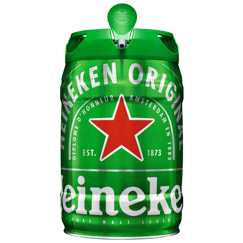 喜力啤酒 铁金刚啤酒 荷兰原装进口 5L桶装 （Heineken） 82.1元（需凑单）