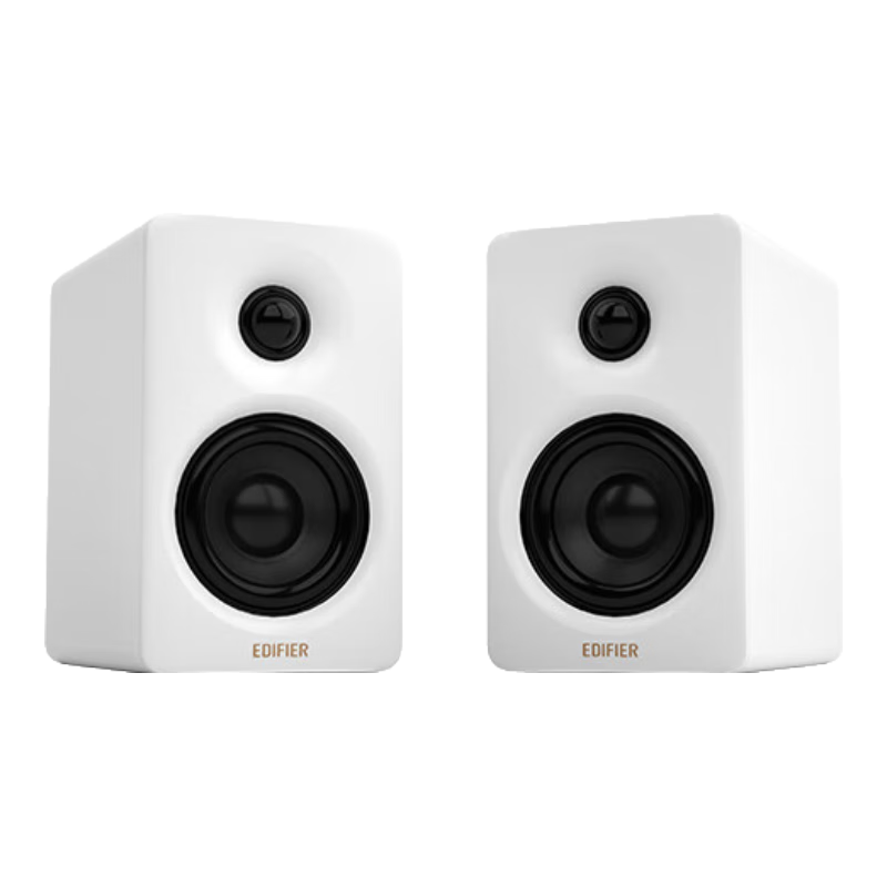 PLUS会员: 漫步者（EDIFIER）N300 有源桌面2.0监听音箱 电脑音响 大功率音响 高素质单元 双金标认证 丝绸白 509.62元