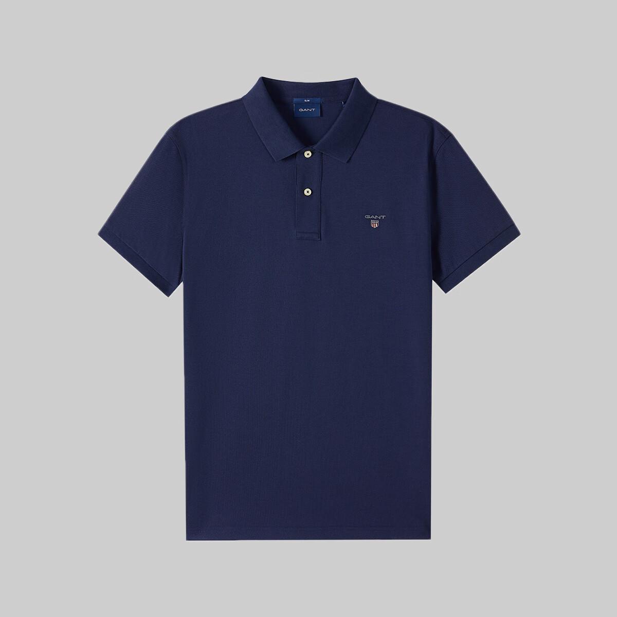 GANT 夏男士寬松時尚 翻領短袖POLO衫 225.8元