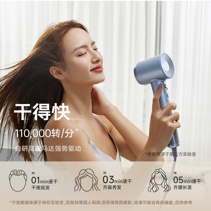 徕芬 LF03 电吹风 粉金 券后354.27元