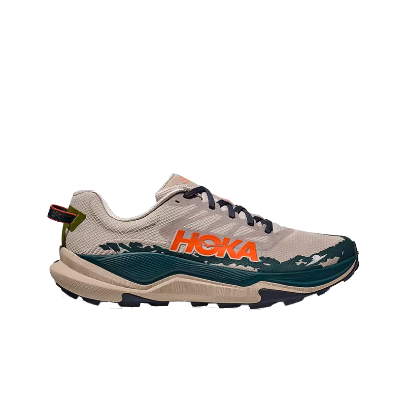 HOKA ONE ONE男女款 夏季托倫特4越野跑步鞋TORRENT 4競速減震耐磨 灰褐色/暮光藍-男 42 549元（需領(lǐng)券）