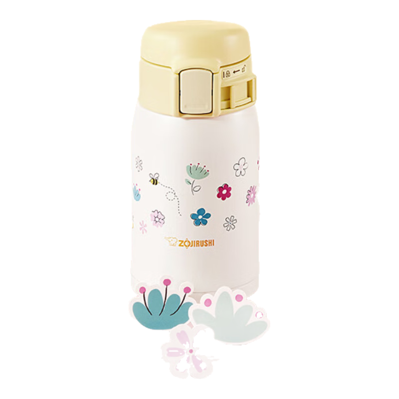 象?。╖O JIRUSHI）隨身保溫杯便攜迷你女生水杯不銹鋼兒童保溫杯子送禮物240ml SP24 87.11元