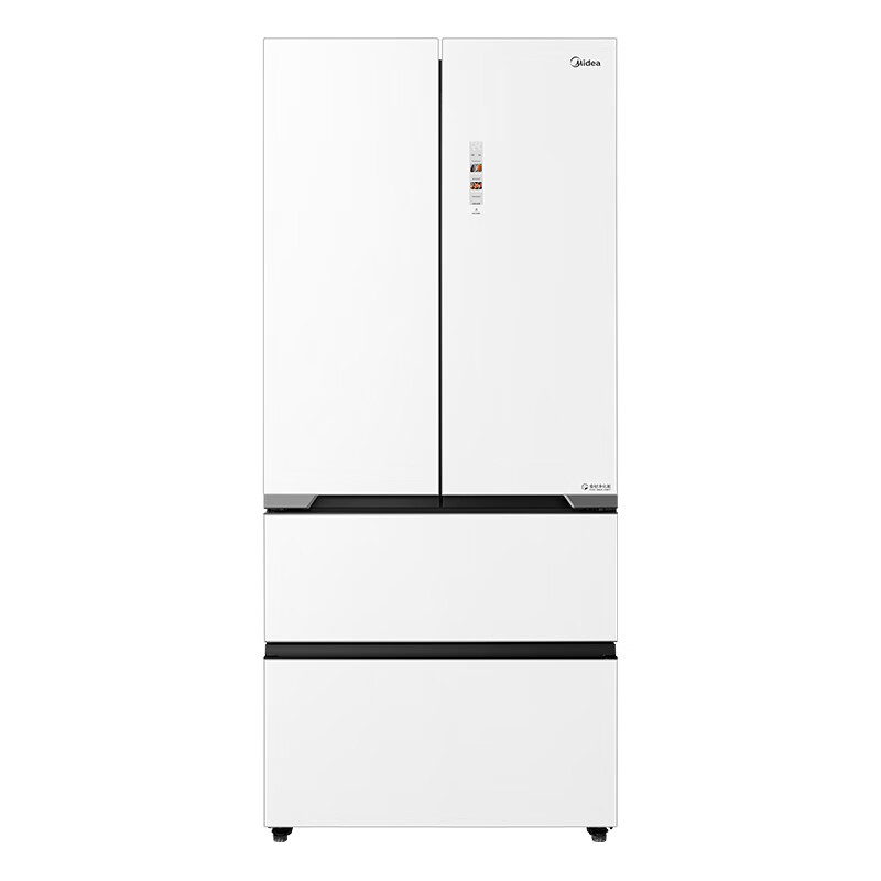 微信小程序、PLUS：美的 法式多門冰箱 BCD-520WUFGPZM 520L、白色、60cm、超薄、嵌入式 5523.88元